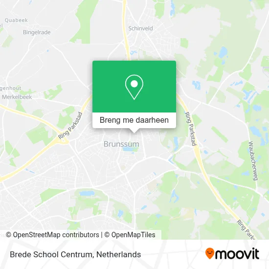 Brede School Centrum kaart