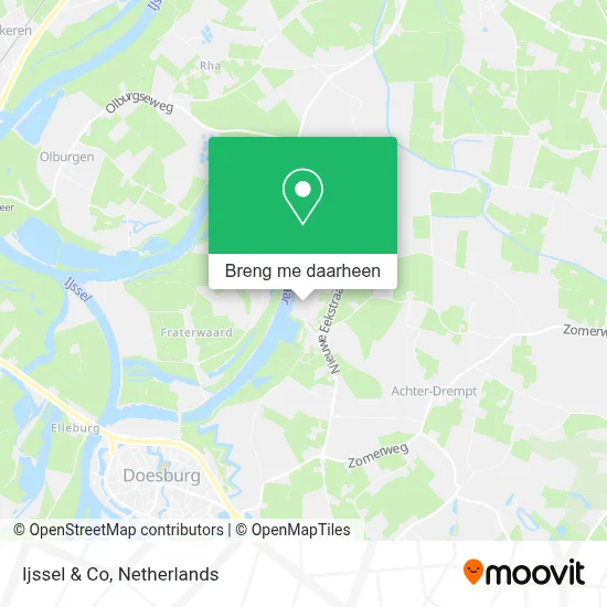 Ijssel & Co kaart