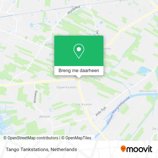 Tango Tankstations kaart