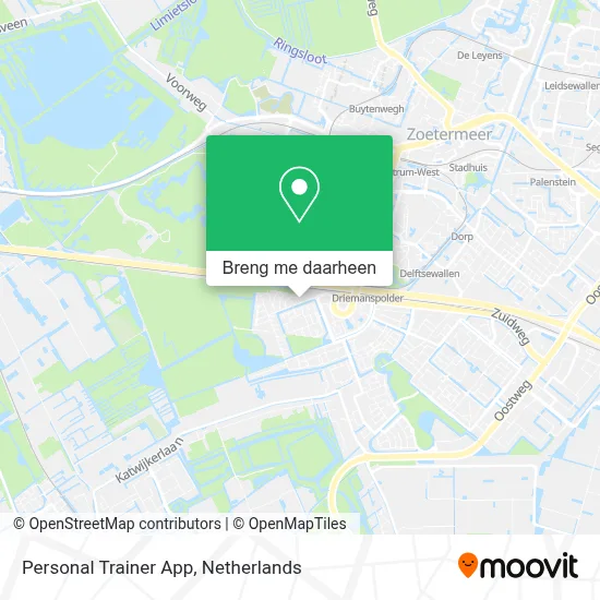 Personal Trainer App kaart