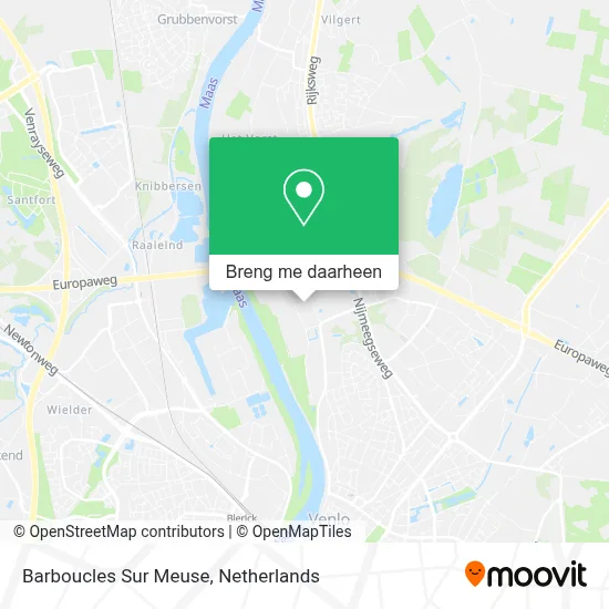 Barboucles Sur Meuse kaart