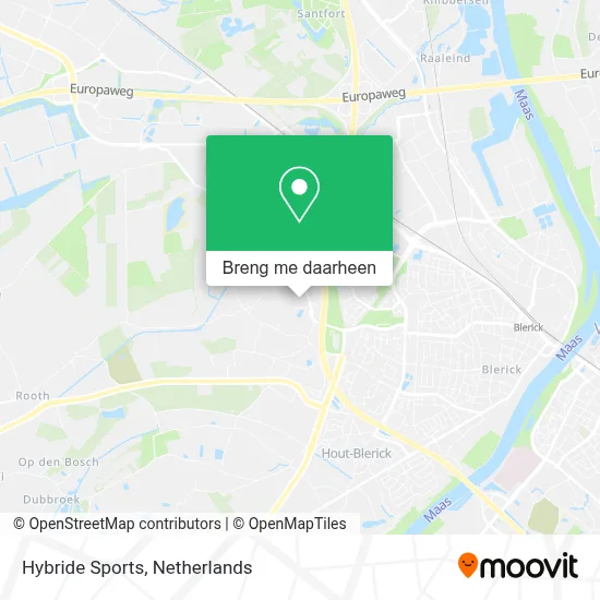 Hybride Sports kaart