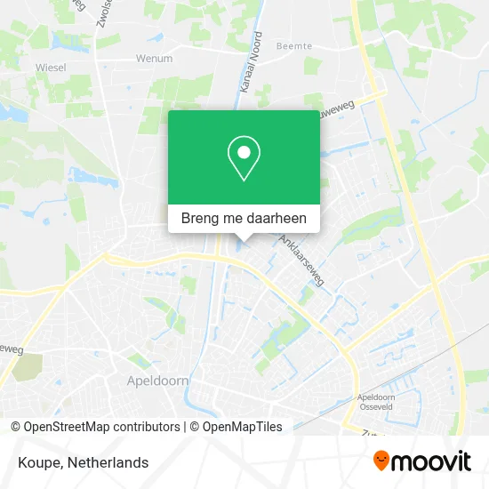 Koupe kaart