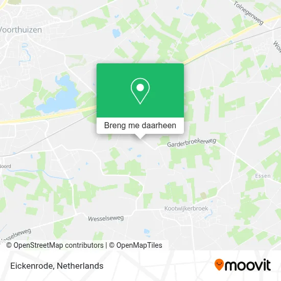 Eickenrode kaart
