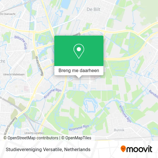 Studievereniging Versatile kaart