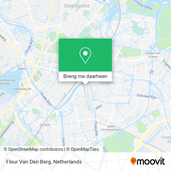 Fleur Van Den Berg kaart