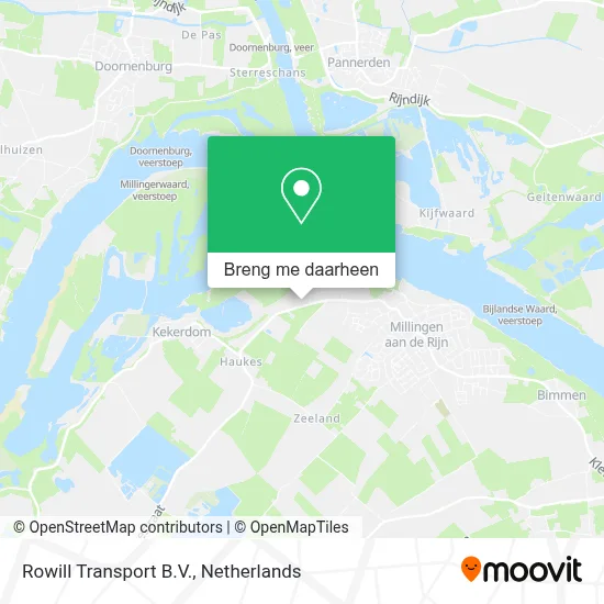 Rowill Transport B.V. kaart