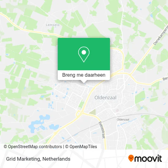 Grid Marketing kaart