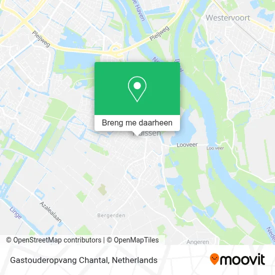 Gastouderopvang Chantal kaart