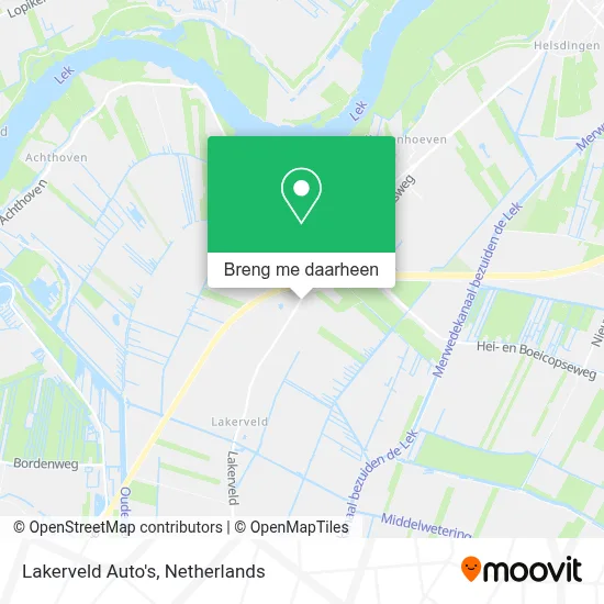 Lakerveld Auto's kaart