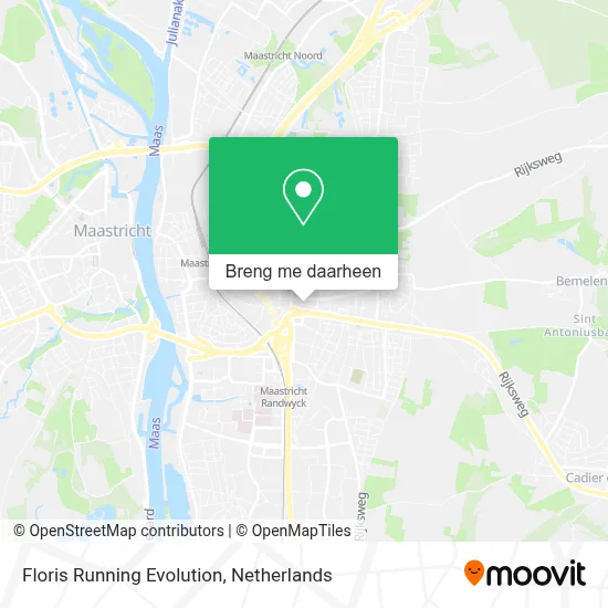 Floris Running Evolution kaart