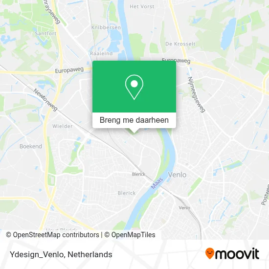 Ydesign_Venlo kaart