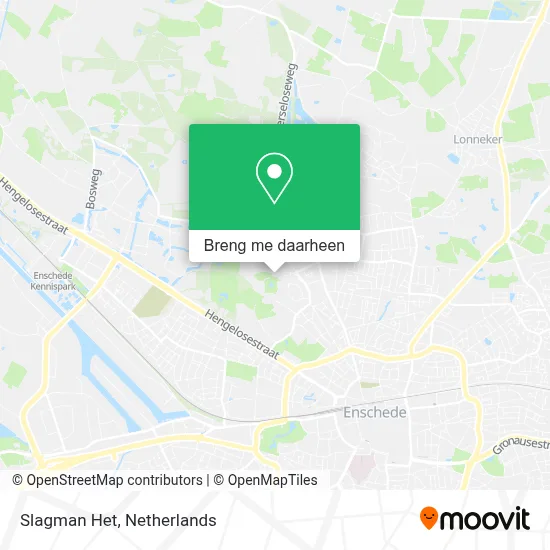 Slagman Het kaart