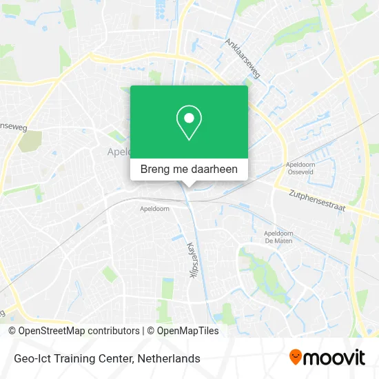 Geo-Ict Training Center kaart