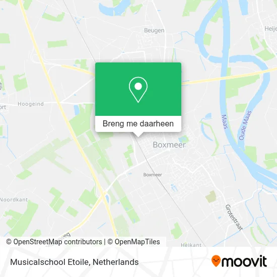 Musicalschool Etoile kaart