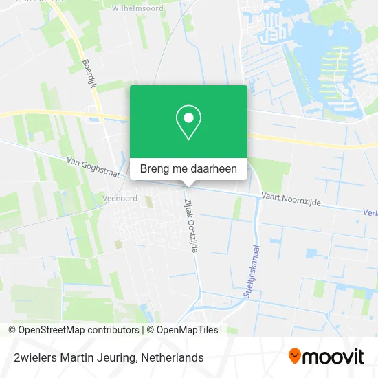 2wielers Martin Jeuring kaart