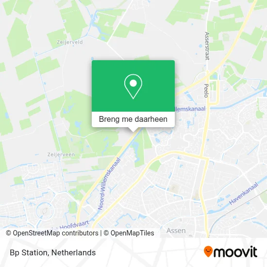 Bp Station kaart