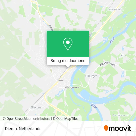 Dieren kaart