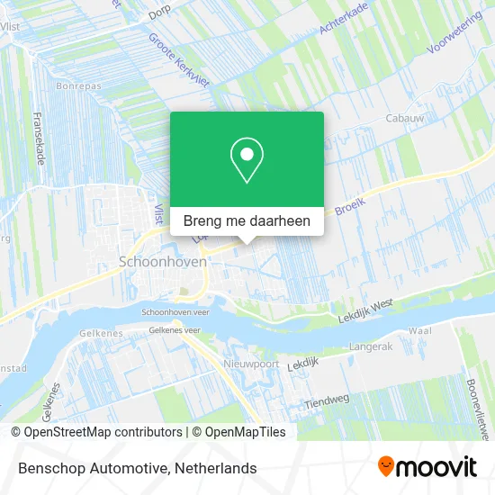 Benschop Automotive kaart