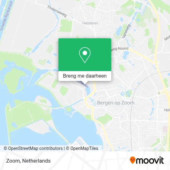 Zoom kaart