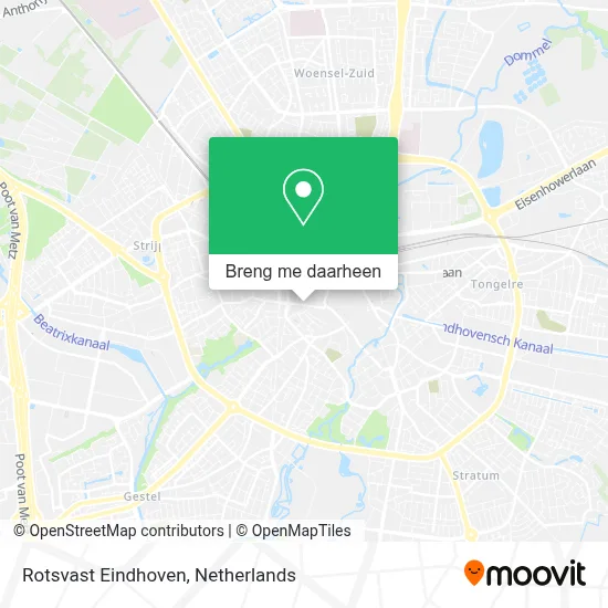 Rotsvast Eindhoven kaart