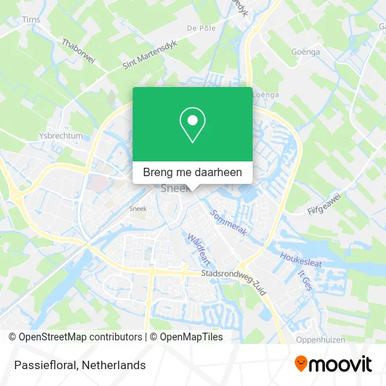 Passiefloral kaart