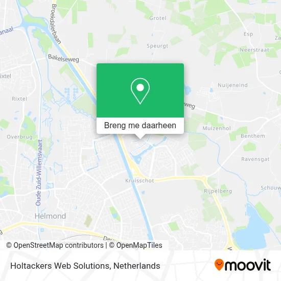 Holtackers Web Solutions kaart