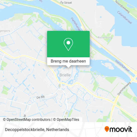 Decoppelstockbrielle kaart