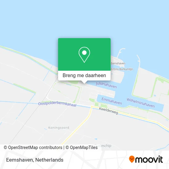 Eemshaven kaart