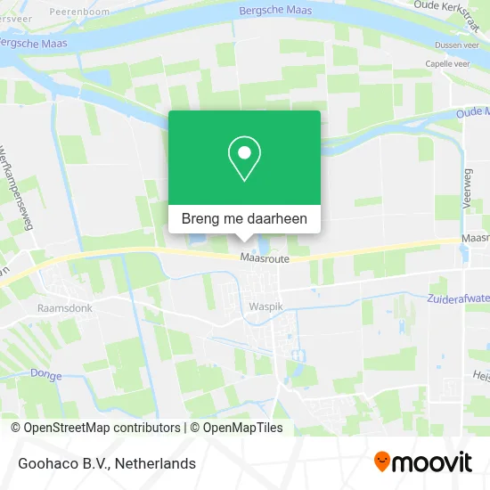 Goohaco B.V. kaart