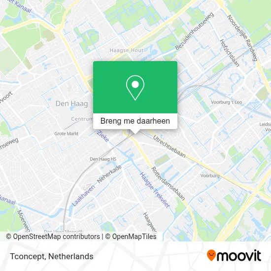 Tconcept kaart