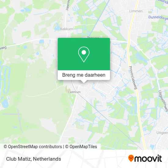 Club Matiz kaart