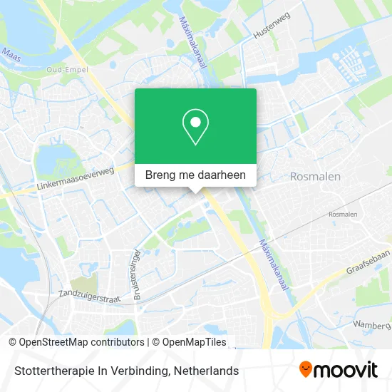 Stottertherapie In Verbinding kaart