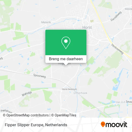 Fipper Slipper Europe kaart