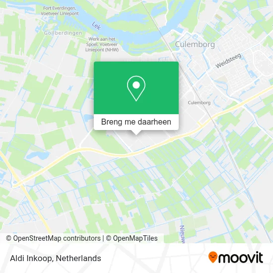 Aldi Inkoop kaart