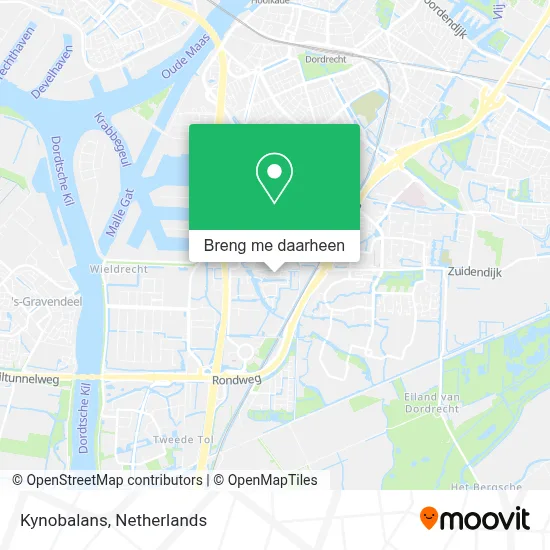 Kynobalans kaart