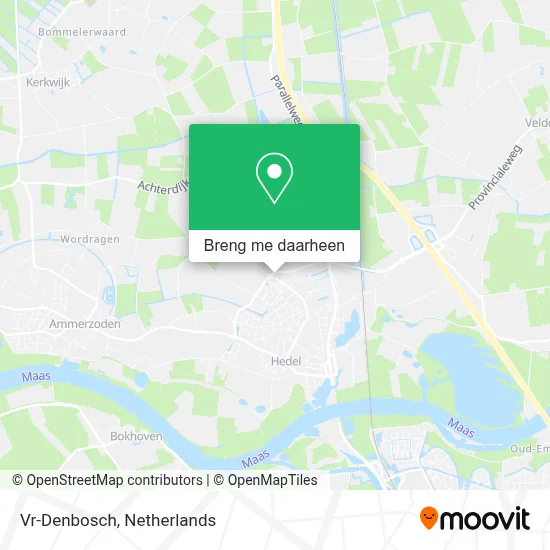 Vr-Denbosch kaart