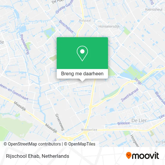 Rijschool Ehab kaart