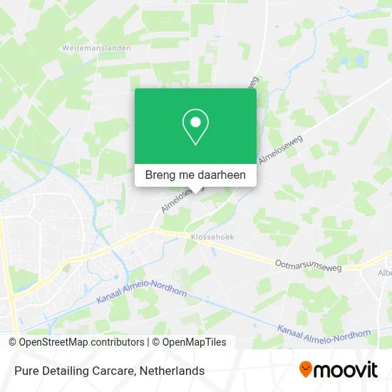 Pure Detailing Carcare kaart
