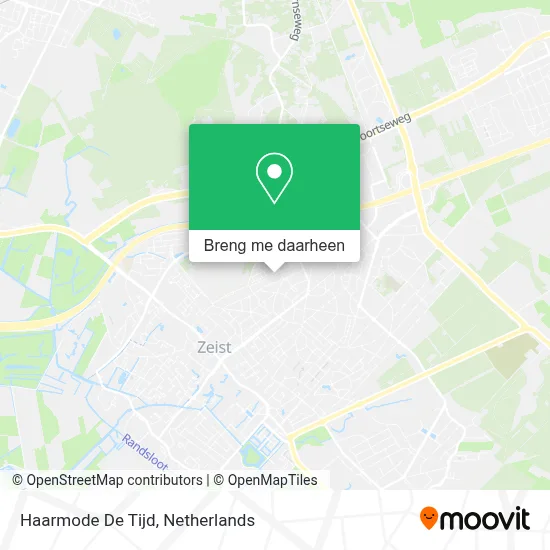Haarmode De Tijd kaart