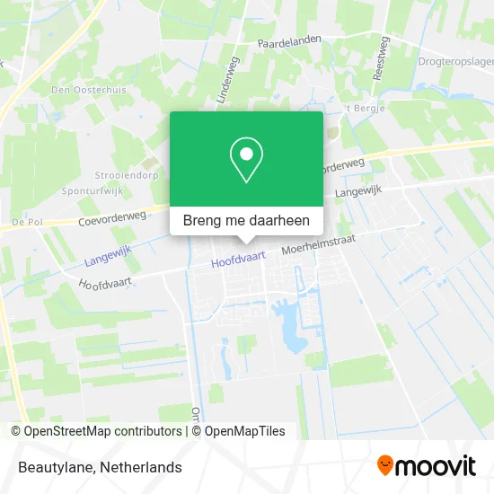 Beautylane kaart