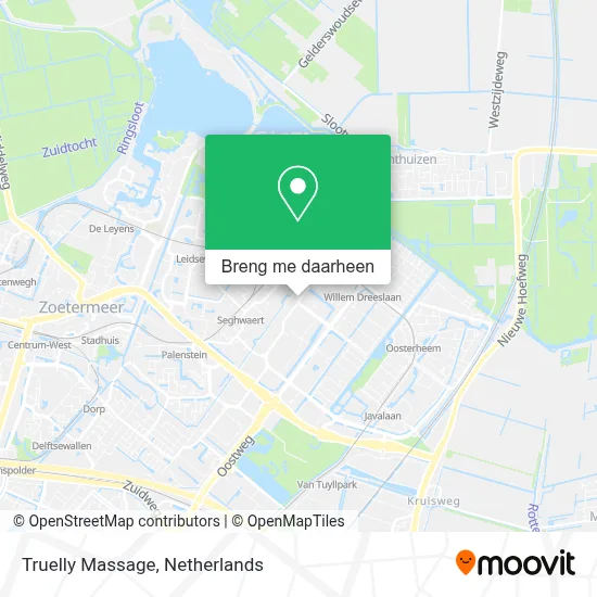 Truelly Massage kaart
