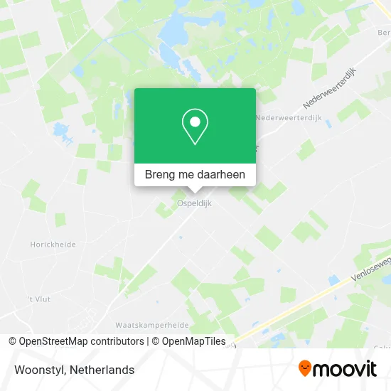 Woonstyl kaart