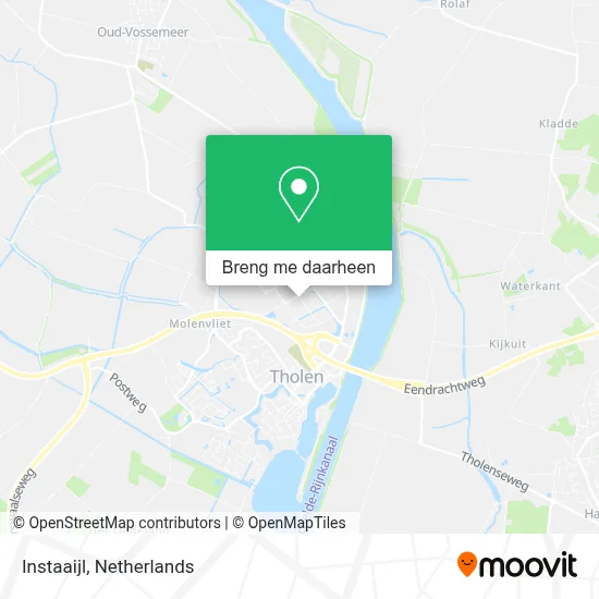 Instaaijl kaart