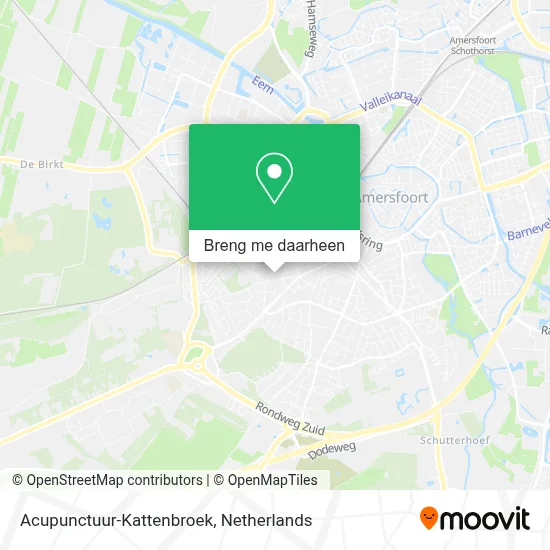 Acupunctuur-Kattenbroek kaart