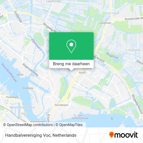 Handbalvereniging Voc kaart