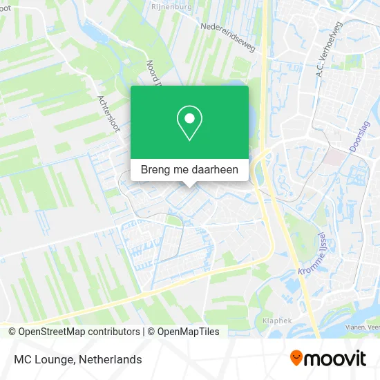 MC Lounge kaart