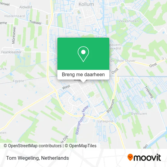 Tom Wegeling kaart
