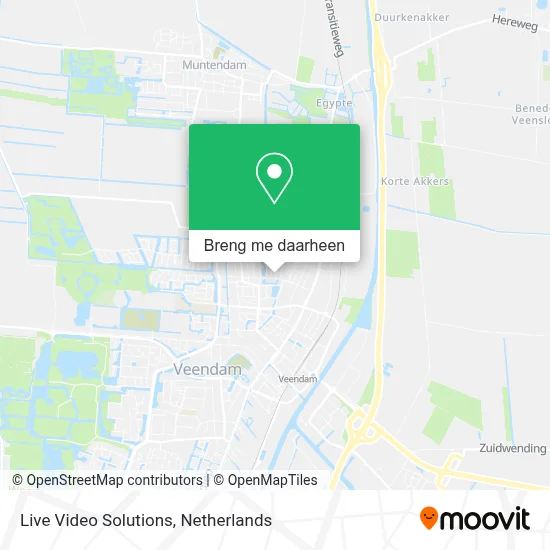 Live Video Solutions kaart