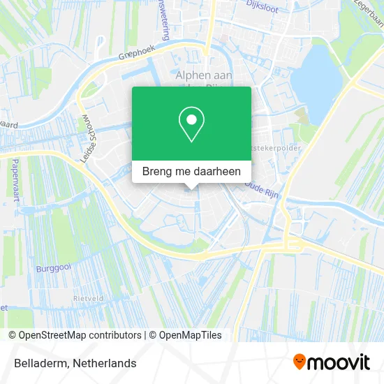 Belladerm kaart